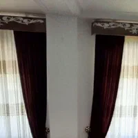دو عدد پرده در حد نو