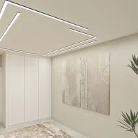 دکوراسیون داخلی کناف تایل رنگ کابینت