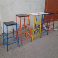 چهارپایه فلزی محکم و زیبا