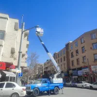 نیسان بالابر وجرثقیل ارتفاع ۱۲مترمهدی|خدمات پیشه و مهارت|شیراز, قلعه شاهزاده بیگم|دیوار
