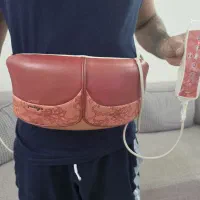 کمربند برقی ۴ کاره ماساژور ویبره حرارتی لاغری شکم