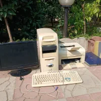 پرینتر و مانیتور . کامپیوتر.اسپیکر.اسکنر کانون