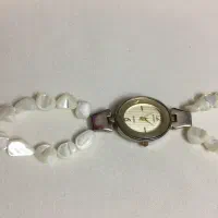 ساعت بند صدفی (سفارشی با هر سنگی)