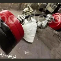 مجسمه ورزشی کرگدن وزنه بردار فایبرگلاس|مجسمه، تندیس، ماکت|تهران, خاوران|دیوار