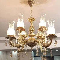 لوستر 8شعله