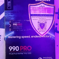 هاردssd سامسونگ 990 pro پلمپ M2  ترابایت 7450mb