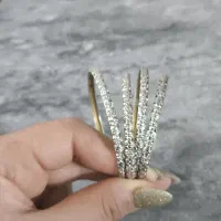 ۴ تا النگوی نقره ۹۲۵ عیار  سایز ۲ ۲۰گرم