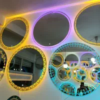 آینه های دفرمه|آینه|ارومیه, |دیوار