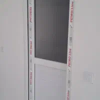 فروش دو عدد درب upvc با شیشه دو جداره.
