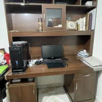 میز تحریر و کتابخانه سفارشی مدیریتی چند تکه منفصل