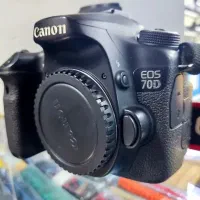 دوربین کنون ۷۰ دی با لنز ۱۸.۱۳۵|دوربین عکاسی و فیلم‌برداری|قم, دورشهر|دیوار