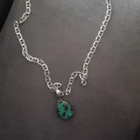 زنجیر واویز فیروزه