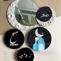 آینهِ ماه|آینه|ایذه, |دیوار