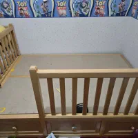 فروش فوری سرویس خواب و کمد لباس و۶ عدد شلف|تخت و سرویس خواب|قم, شاه سید علی|دیوار