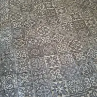دو تخت روفرشی نخ پنبه طوسی