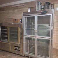 عدد یخچال ویترینی صنعتی سالم . فروش یکجا با تخفیف