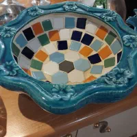 حوض ماهی و ظروف هفت سین