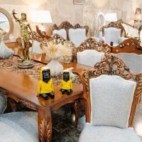 مبلمان و ناهارخوری کلاسیک تشک دوبل