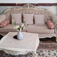 مبل ۷ نفره با میز و عسلی|مبلمان خانگی و میز عسلی|سقز, |دیوار