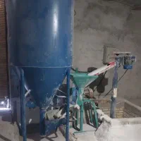 آسیاب میکسر بالابر ۱ تن سه فاز در حد صفر