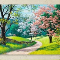 سفارش تابلو دکوراتیو رنگ روغن