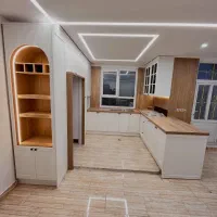 کابینت اشپزخانه نئو کلاسیک،هایگلس،ام دی اف