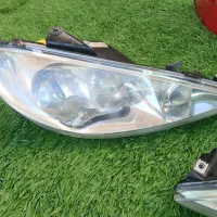 چراغ جلو و عقب ۲۰۶