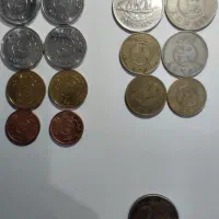 سی سکه عربی خاص از چهار کشور مختلف|کلکسیون سکه، تمبر، اسکناس|اهواز, کوی پلیس|دیوار