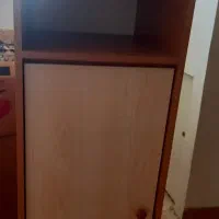 کمد قهوه ای کرم