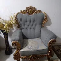 مبل سلطنتی ۷نفره سالم نو نوهستن اصلااستفاده نشدن