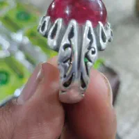 انگشتر یاقوت معدنی
