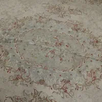 قالی دوازده متری گل برجسته پارگی داره