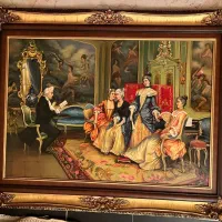 تابلو نقاشی|تابلو، نقاشی، عکس|تهران, باغ فیض|دیوار