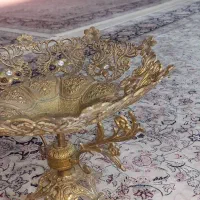 میوه خوری بزرگبرنز همراه وسایل دیگر|ظروف سرو و پذیرایی|تهران, شهرک خرازی|دیوار