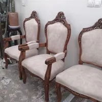مبل نیمه استیل کلاسیک راحتی کمجا ۹ نفره|مبلمان خانگی و میز عسلی|تهران, زنجان|دیوار