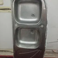 سینک دو لگنه سالم مارک داتیس ۵۰×۱۱۶