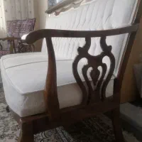 مبل هفت نفره استیل چوب راش بدون ی لکه خط|مبلمان خانگی و میز عسلی|تهران, قاسمآباد|دیوار