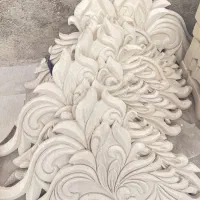 26 مدل نرده سنگی بالکنی دور باغچه ای|مصالح و تجهیزات ساختمان|فردیس, قریشی|دیوار