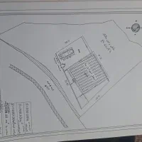 زمین روستایی به مساحت ۱۰۰۰ متر