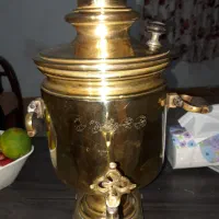 سماور روسی قدیمی زغالی|سماور، چایساز، قهوهساز|رشت, توشیبا|دیوار