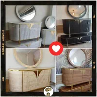 آینه کنسول کرال|بوفه، ویترین، کنسول|رشت, رودبارتان|دیوار