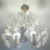 لوستر ۵ شاخه زیبا|لوستر و چراغ آویز|شیراز, نصر|دیوار