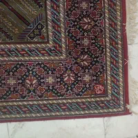 قالی ۱۲متری ۶متری گلیم وکناره یالم بدون پارگی .
