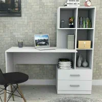 میز تحریر سفارشی و اماده با کتابخانه