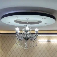 فروش لوستر برنز  خیلی زیبا فروش فوری