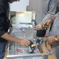 کلاس آموزش تعمیرنصب پکیج کولرگازی اسپرسوسازپمپ آب