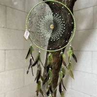 آویز دیوار دریم کچر سبز سرخپوستی(اکسسوری)|صنایع دستی و سایر لوازم تزئینی|مشهد, عبادی|دیوار