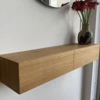 کنسول دیواری مینیمال تولید با ابعاد و رنگ دلخواه|بوفه، ویترین، کنسول|تهران, شمیران‌نو|دیوار