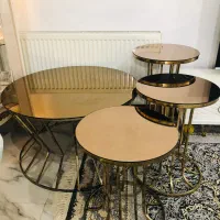 میزعسلی اینه ای