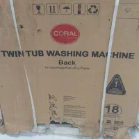 لباسشویی دوقلوی 18 کیلویی مارک کرال|ماشین لباسشویی و خشک‌کن لباس|سوق, |دیوار